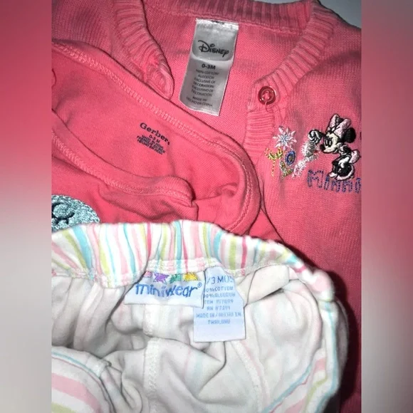 # 4 LOT Baby  girl clothes MIX  Bundle Of 11 Vary Brands Please See Pictures - Picture 6 of 13